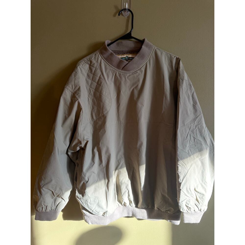 Bob Allen Vintage tan‎ pull on shirt hunting work casual men’s M